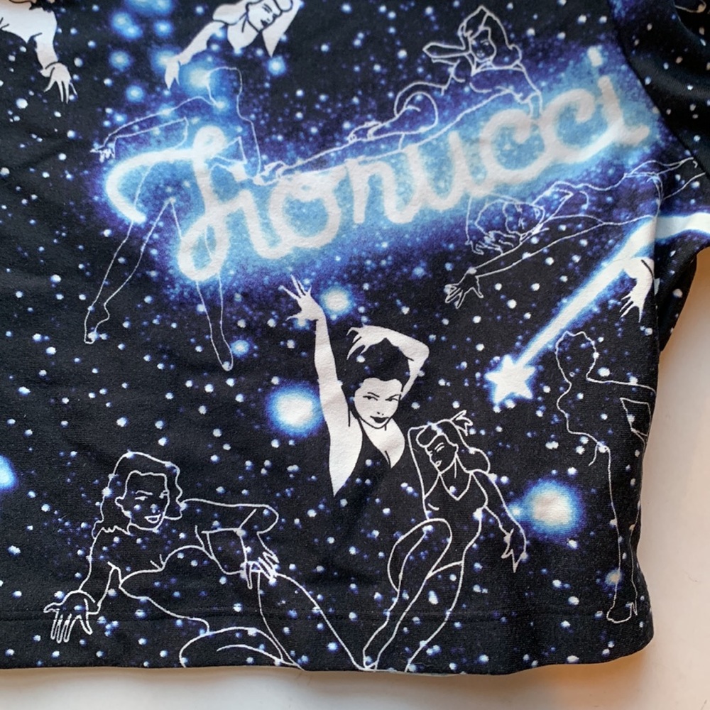 Adidas x Fiorucci Graphic Cropped Tee Size L - Picture 2 of 6